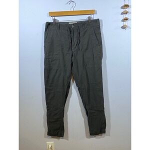 Gray Green REI Cooperative Utility Jogger Reinforced Knee 34x32 Mens